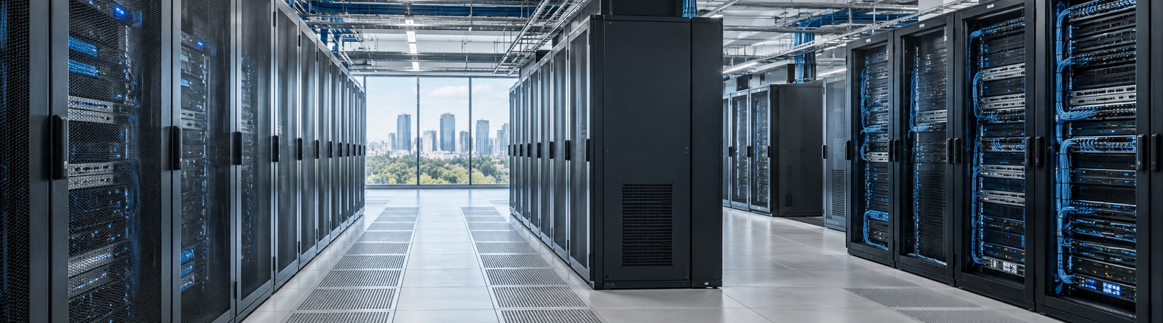 Secure data center infrastructure supporting scalable enterprise AI architecture