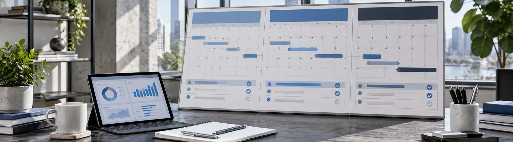 Enterprise planning workspace for a CEO and CIO 90-day AI action plan