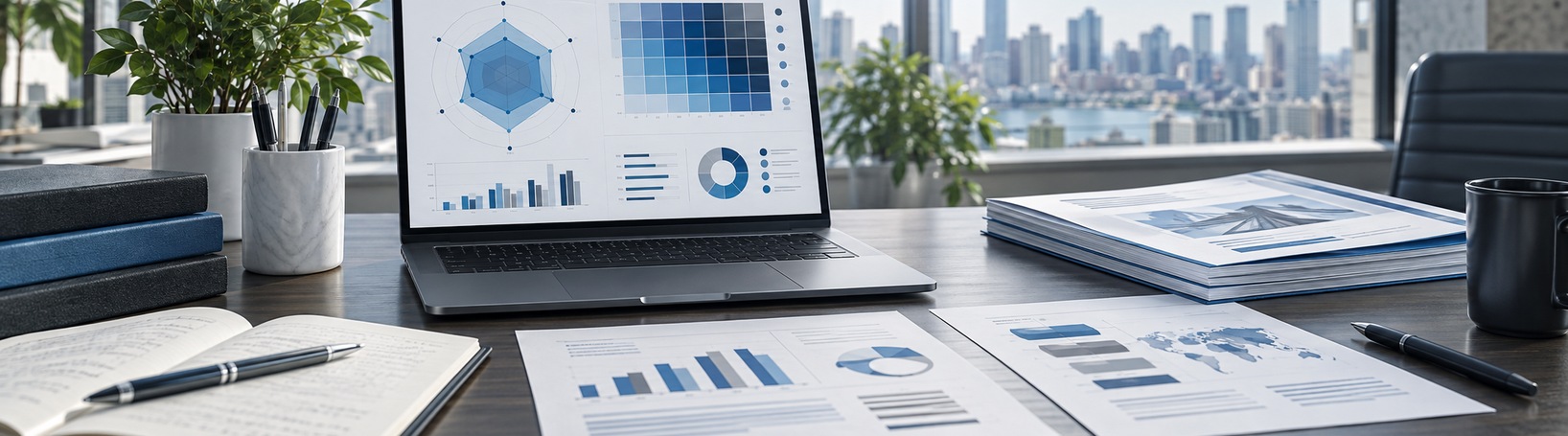 Enterprise AI assessment dashboard with readiness and performance evidence